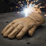 Heavy-Duty MIG Welding Gloves | Premium Top-Grain Cowhide Leather | Heat-Resistant Kevlar® Stitching | Industrial Safety Series