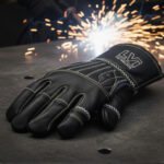 Heavy-Duty MIG Welding Gloves | Premium Top-Grain Cowhide Leather | Heat-Resistant Kevlar® Stitching | Industrial Safety Series