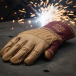 Heavy-Duty MIG Welding Gloves | Premium Top-Grain Cowhide Leather | Heat-Resistant Kevlar® Stitching | Industrial Safety Series