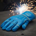 Heavy-Duty MIG Welding Gloves | Premium Top-Grain Cowhide Leather | Heat-Resistant Kevlar® Stitching | Industrial Safety Series