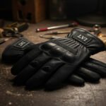 Full Finger Leather Driver Gloves | Premium Top-Grain Cowhide | Ergonomic Slip-On Utility & Driving Gear