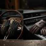 Full Finger Leather Driver Gloves | Premium Top-Grain Cowhide | Ergonomic Slip-On Utility & Driving Gear