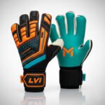 Training Goalkeeper Gloves | Durable German Latex Palm with Finger Protection Spines | High-Performance Soccer Goalie Gear