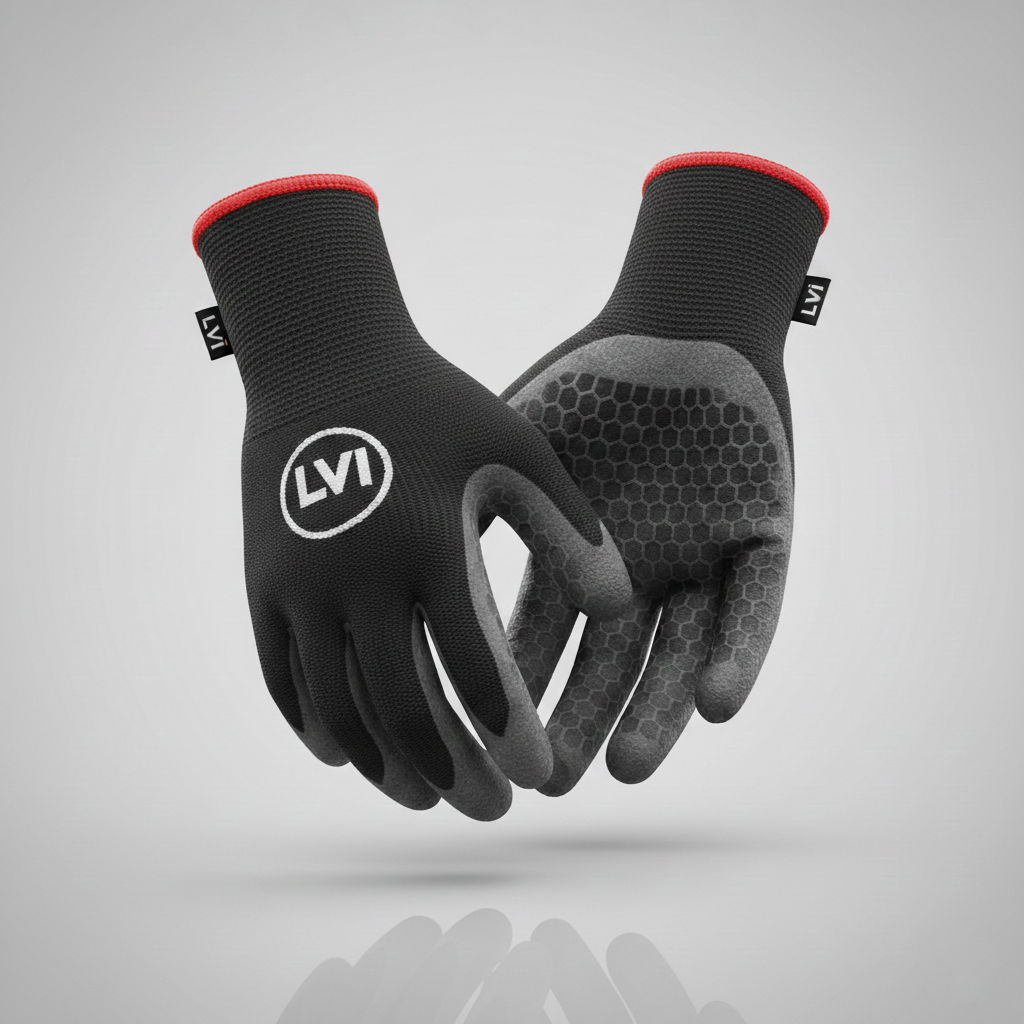 Gemini_Generated_Image_1ixn0b1ixn0b1ixn Palm-Coated Work Gloves | High-Dexterity, Non-Slip & Abrasion Resistant - Image 1
