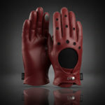 Full Finger Leather Driver Gloves | Premium Top-Grain Cowhide | Ergonomic Slip-On Utility & Driving Gear