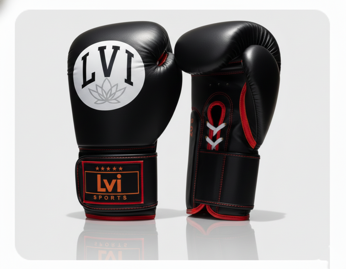 Gemini_Generated_Image_c94fwwc94fwwc94f Custom Brac Lase Pro-Series Boxing Gloves | Professional Lace-Up Competition & Sparring Gloves | Premium Cowhide Leather with Reinforced Wrist Support - Image 1
