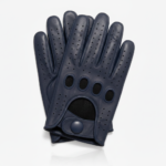 Full Finger Leather Driver Gloves | Premium Top-Grain Cowhide | Ergonomic Slip-On Utility & Driving Gear