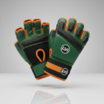 Professional Open-Palm MMA Grappling Gloves | Top-Grain Leather | Impact-Resistant Padding