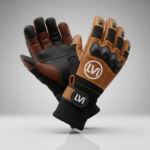 Custom Grain Leather Work Gloves | Heavy-Duty Abrasion Resistance & All-Day Comfort Fit