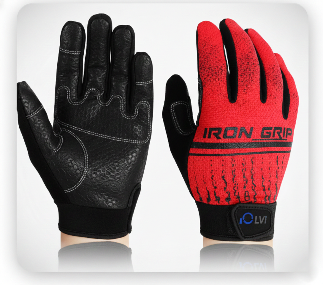 Gemini_Generated_Image_jrsep3jrsep3jrse Elite Full-Finger Weight Lifting Gloves | Anti-Slip Silicone Grip | Touchscreen Compatible | Professional Strength Export Grade - Image 1