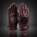 Full Finger Leather Driver Gloves | Premium Top-Grain Cowhide | Ergonomic Slip-On Utility & Driving Gear