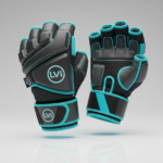 Professional Open-Palm MMA Grappling Gloves | Top-Grain Leather | Impact-Resistant Padding