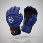 Professional Open-Palm MMA Grappling Gloves | Top-Grain Leather | Impact-Resistant Padding